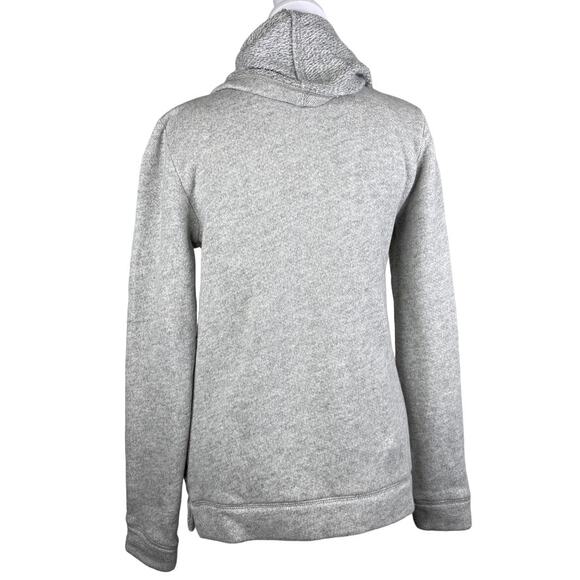 J.Crew Mercantile Sweater High Cowl Neck Pullover Womens Sz XS Gray Pockets Wool - Picture 3 of 11